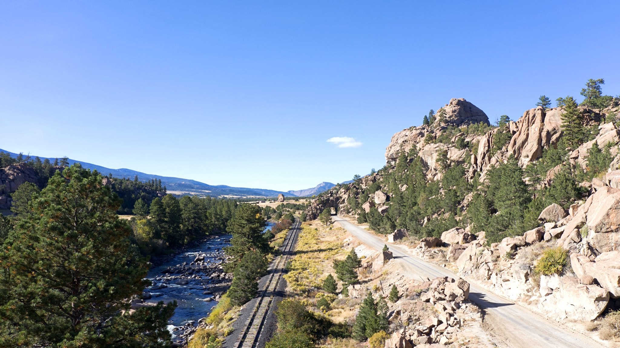 Midland Tunnel Aereal View
